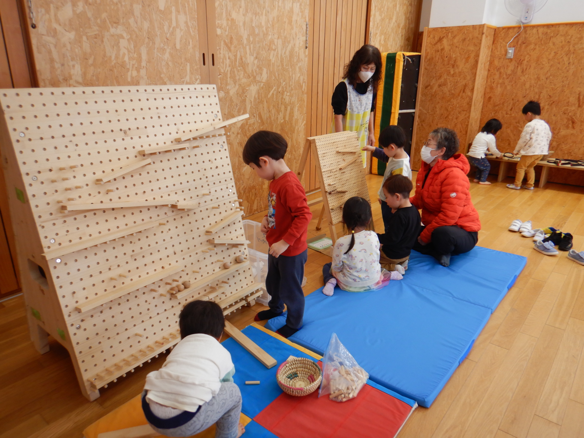 黒松内保育園「木育ひろば」