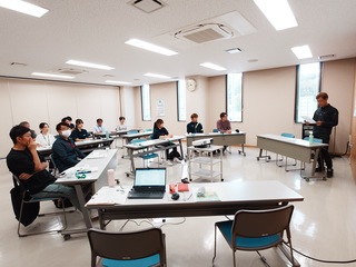 「自分で作っていく農業経営は楽しい」と話す中崎農業士