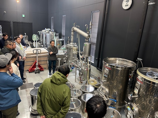 工場見学の様子